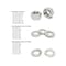 Boltsandnuts.Com Inch & Metric Stainless Steel Hex Nut, Lock Washer and Flat Washer Assortment - 1141 PCS Assortment Kit #219 - alternate 4